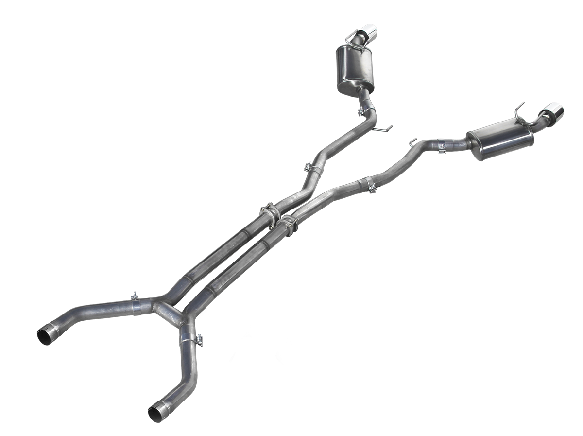 Camaro V6 2010-UP Full Catback w/ Stainless Steel Tips (DIRECT FIT TO STOCK CATS)